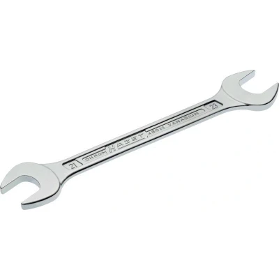 Afbeelding van HAZET 450N 21X23 Dubbele steeksleutel 246 Chroom vanadium staal Verchroomd