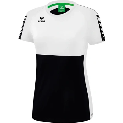Afbeelding van Six Wings T shirt dames zwart/wit / 36