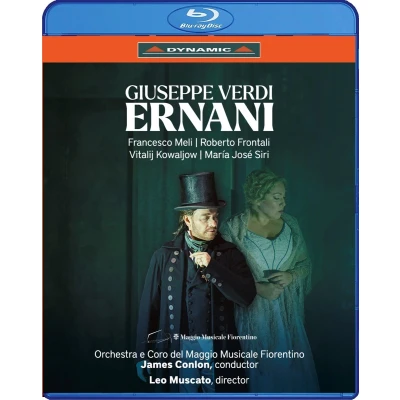 Afbeelding van Francesco Meli, Roberto Frontali, Vitalij Kowaljow Verdi: Ernani (Blu ray)