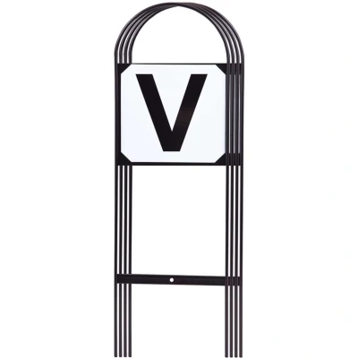 Afbeelding van Premiere Manegeletters Set Zwart R V P S