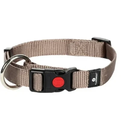 Afbeelding van Hond Halsband Ziggi Taupe XXS 15 25cm 10mm