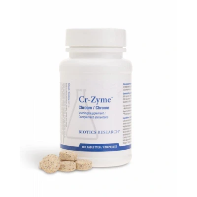 Afbeelding van Biotics Cr Zyme Chroom Tabletten 100TB