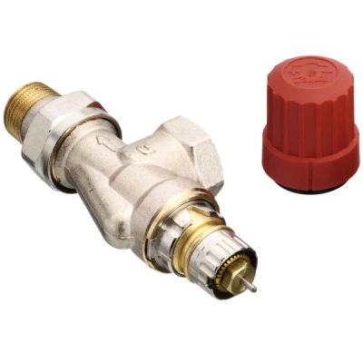 Afbeelding van Danfoss RA N thermostaatkraan 1/2&quot; haaks verkeerd. Artikelnr: 013G0153