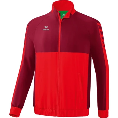Afbeelding van ERIMA Six Wings Presentatiejack Rood Bordeaux Maat L