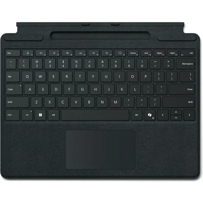 Afbeelding van Microsoft Surface Pro Keyboard with pen storage for Business QWERTZ Luxemburgs Cover port Zwart