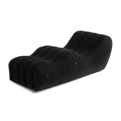 Afbeelding van Bedroom Fantasies The Lounger Opblaasbare Bank Zwart
