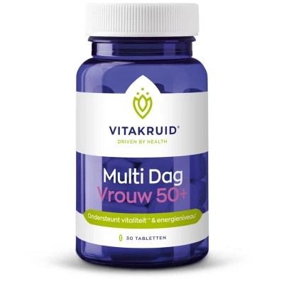 Afbeelding van Vitakruid Multi Dag Vrouw 50+ Tabletten