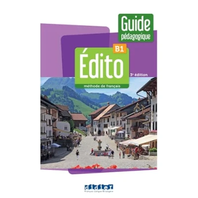 Afbeelding van EDITO B1 GUIDE PEDAGOGIQUE