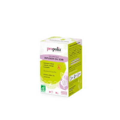 Afbeelding van Avond kruidenthee 30g Frankrijk Propolia (20 theezakjes)