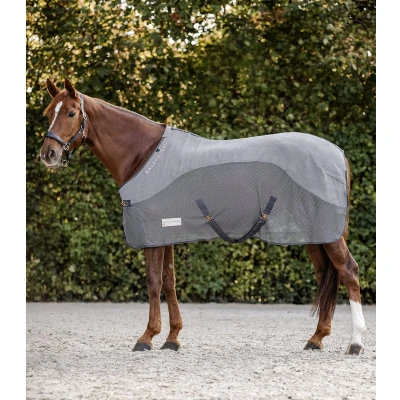 Afbeelding van Waldhausen Vliegendeken Fleece Comfort Chalk Blue 125/175