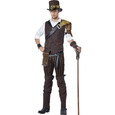 Afbeelding van Vegaoo Steampunk avonturier kostuum voor mannen