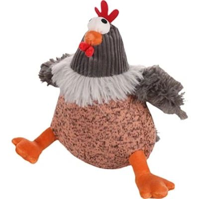 Afbeelding van Flamingo Tucky Speelgoed Honden Hs Kip Oranje 25,5x23x25cm 1st 136558