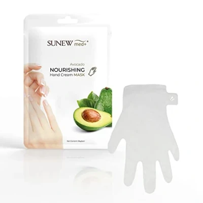 Afbeelding van SUNEW med+ handmasker met avocado olie 2 handschoenen