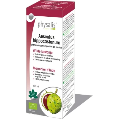 Afbeelding van Physalis Plantendruppels Aesculus Hippocastanum Vloeibaar 100 ml