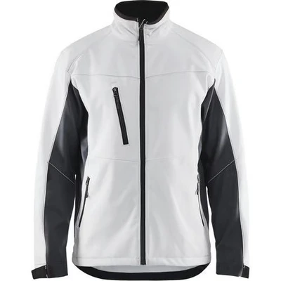 Image de Veste softshell blanc/gris foncé
