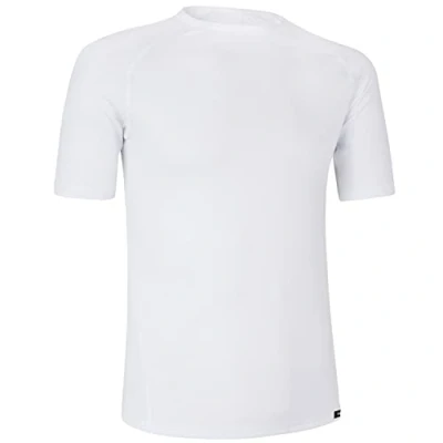 Afbeelding van GripGrab Ride Thermal Korte Mouw Lente Herfst Fiets Ondershirt Polygiene Base Layer Thermoshirt Wit Heren Maat XXL