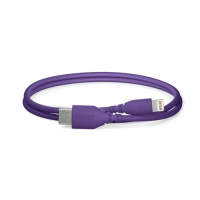 Afbeelding van RØDE USB C naar Lightning kabel SC21, 30 cm, violet