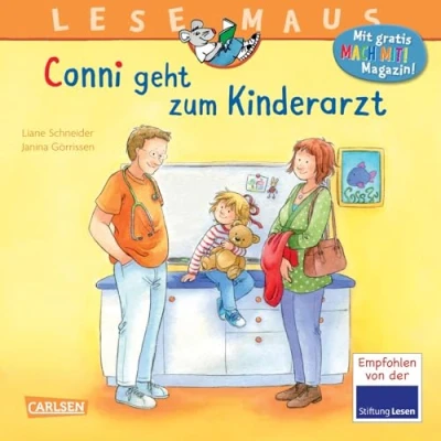 Afbeelding van LESEMAUS 132: Conni geht zum Kinderarzt