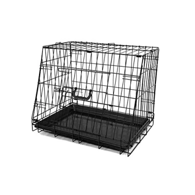 Afbeelding van Opvouwbare Schuine Hondenbench Small 61x47x43cm