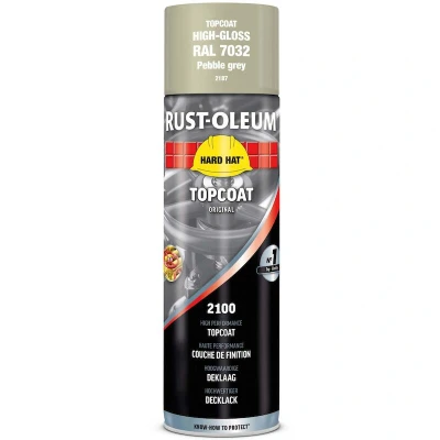 Afbeelding van Rust Oleum 2187 spuitbus 500ml Grijs RAL 7032