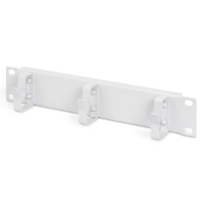 Afbeelding van Digitus DN 10 ORG 1U inch Kabelvoering voor patchkast Vast inbouw Geschikt kastdiepte: vanaf 300 mm Grijs wit (RAL 7035)