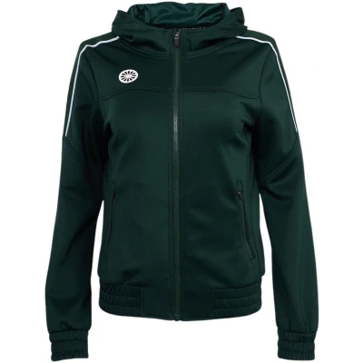 Afbeelding van The Indian Maharadja Jaipur Performance Hooded Trainingsjack Dames Green L Groen Hockey
