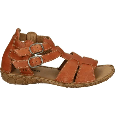 Afbeelding van Josef Seibel Rosalie 15 Sandalen met enkelbandjes, Dames, Maat: 41, Orange Leer