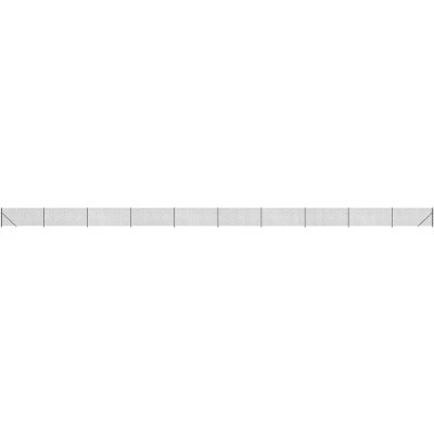 Afbeelding van Gaashek met flens 1x25 m antracietkleurig