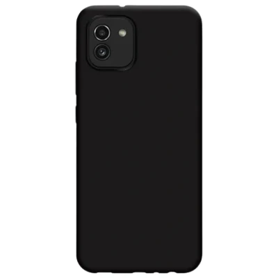 Afbeelding van Just in Case TPU Back Cover Zwart Samsung Galaxy A03