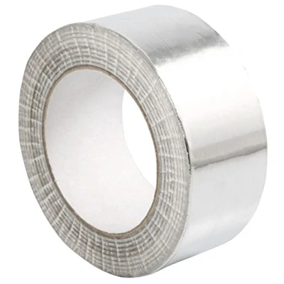 Afbeelding van STERR aluminium plakband zilver 50 mm x m