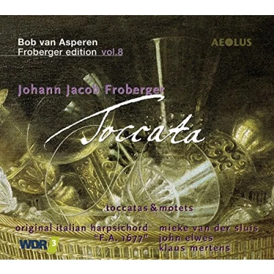 Afbeelding van Bob Van Asperen Toccata &amp; Motets, Froberger Edition Vol. 8 (CD)
