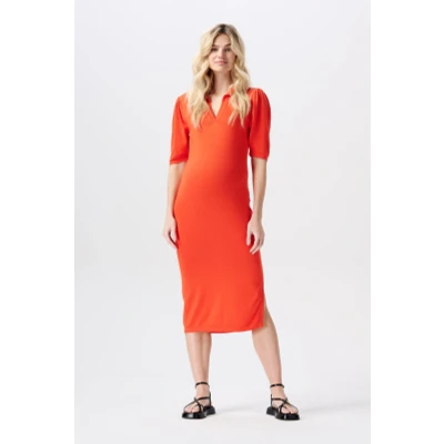 Afbeelding van Zwangerschapsjurk Kate Cherry Tomato XS
