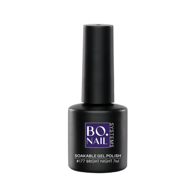 Afbeelding van BO.NAIL SYSTEMS BO Soakable Gel Polish #177 Bright Night 7ml