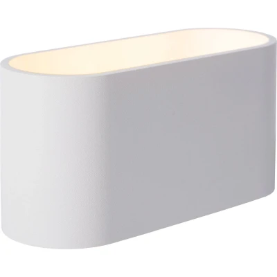 Afbeelding van Lucide Wandlamp Xera Afgerond Wit