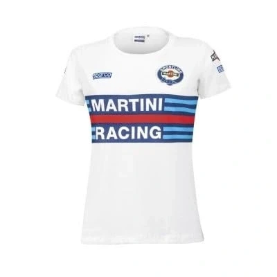 Afbeelding van Sparco T Shirt Lady Martini Racing Wit / L
