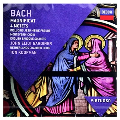 Afbeelding van The Monteverdi Choir, English Baroque Soloists Bach: Magnificat; 4 Motets (CD) (Virtuose)