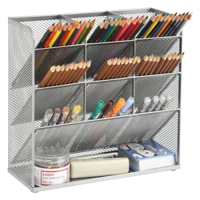 Afbeelding van Marbrasse Multifunctionele net bureau organizer voor kantoor, school, thuis, kunstbenodigdheden enz