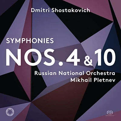 Afbeelding van Mikhail Pletnev, Russian National Orchestra Shostakovich: Shostakovich Symphonies 4 &amp; 10 (2 Super Audio CD)
