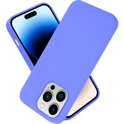 Afbeelding van Cadorabo Hoesje geschikt voor Apple iPhone 14 PRO in LIQUID LICHT PAARS Beschermhoes gemaakt van flexibel TPU silicone Case Cover