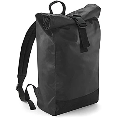 Afbeelding van BagBase Tarp Roll Top Backpack BG815 Black