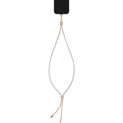 Afbeelding van iDeal of Sweden Vegan Leather Phone Strap Telefoonketting Universeel Beige