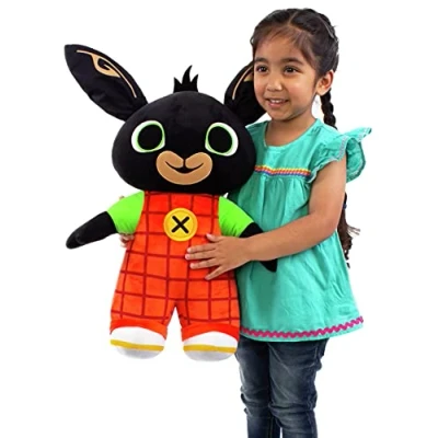 Afbeelding van Bing Jumbo Grote Mascotte van pluche, konijn, 50 cm hoog