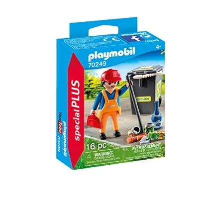 Afbeelding van PLAYMOBIL Special Plus Straatveger 70249