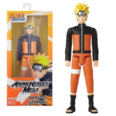 Afbeelding van Grote Gelede Figuur Bandai Anime Heroes Naruto Shippuden Mega Figure 30 cm Uzumaki