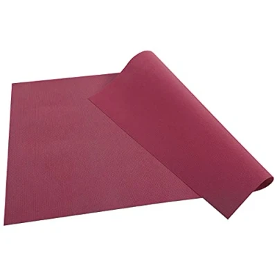 Afbeelding van Pro Nappe Ref. S340108I placemat Spunbond vlies scheurbestendig, waterafstotend en afwasbaar formaat 30 x 40 cm kleur bordeaux gemaakt in Frankrijk uit 100 sets