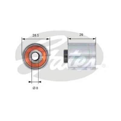 Afbeelding van Gates Geleiderol distributieriem T42148
