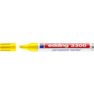 Afbeelding van Permanent marker Edding 3300 05 geel betreft 1 stuk