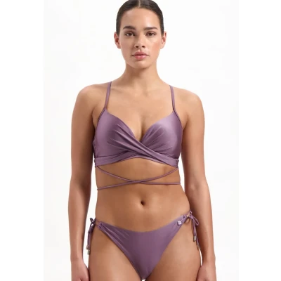 Afbeelding van Beachlife Twist Bikinitop, Dames, Maat: 85E, Paars