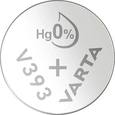 Afbeelding van Varta V393 Knoopcel Batterij Zilver