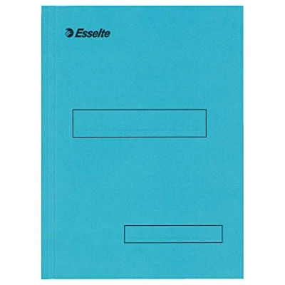 Afbeelding van Esselte 721010, Manila map, A4, Karton, Blauw, Portret, 230 mm